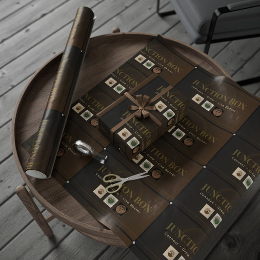 Elegant Patterned Wrapping Paper Roll - Perfect for Holiday Gifting and Special Occasions